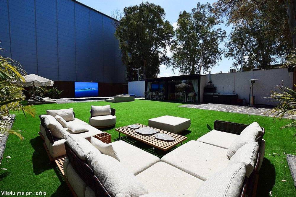 218050 קופה קבנה - מתחם חיצוני, קופה קבנה, וילה  באור עקיבא וילות - Vila 4 U