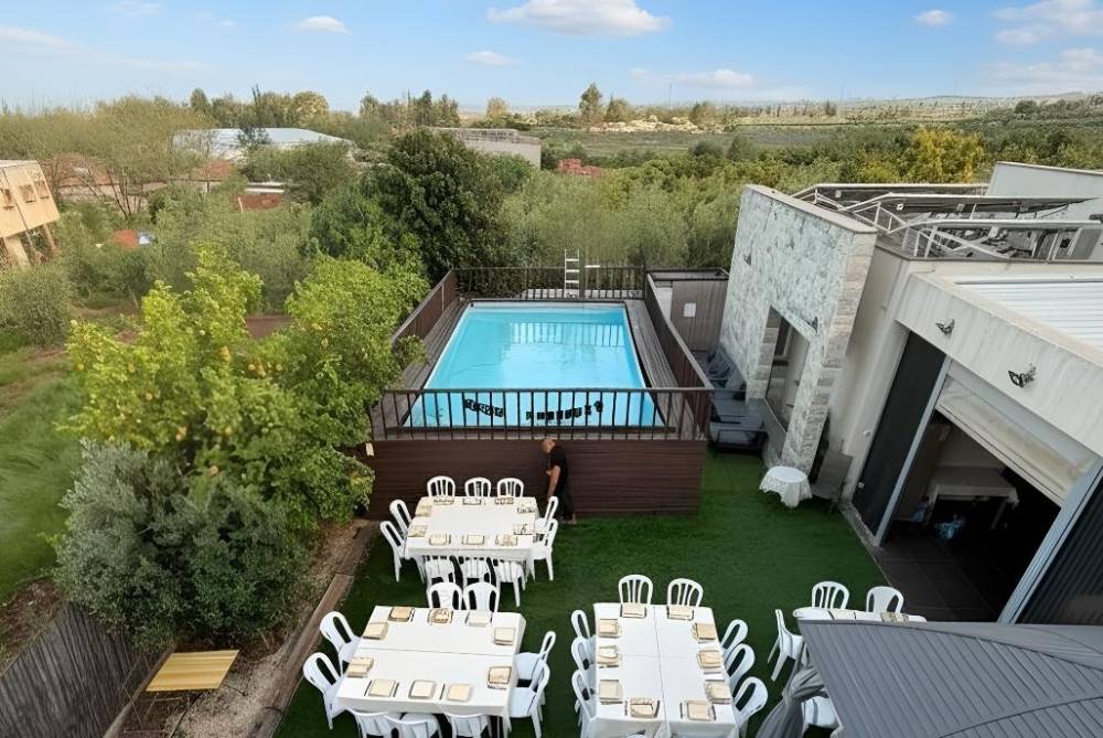 218394 מתחם חיצוני, אחוזת אטואל, וילה  בשדה אליעזר וילות - Vila 4 U