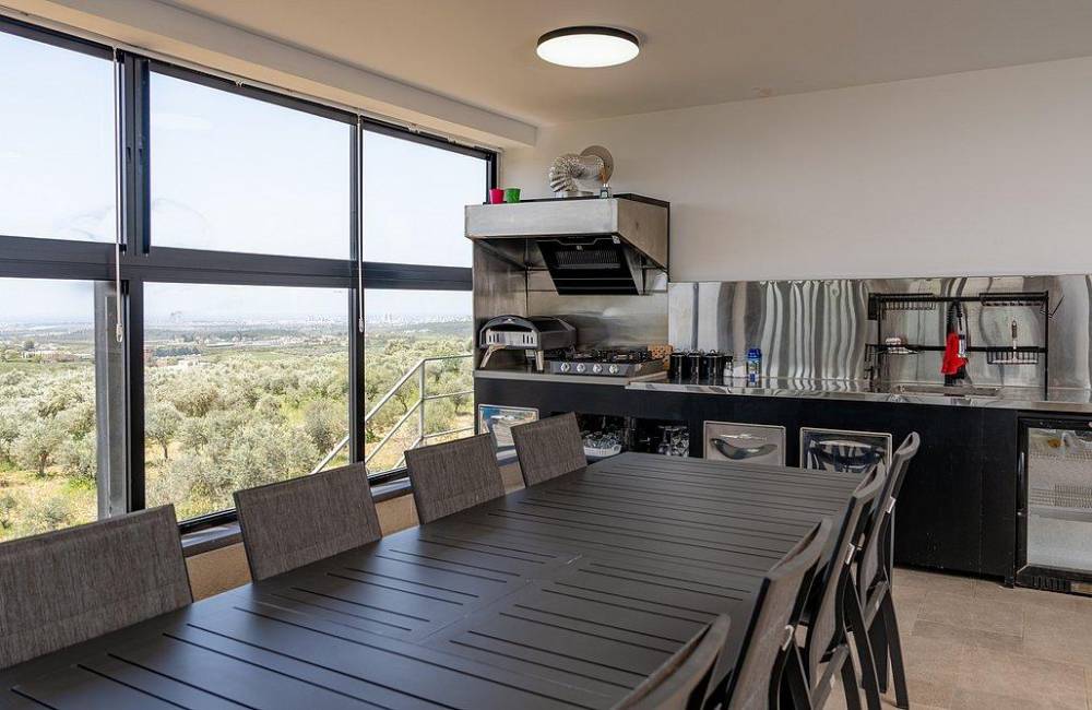 218557 חדרים מטבח וחדר אוכל, אחוזת נוף ים, וילה  בירכא וילות - Vila 4 U