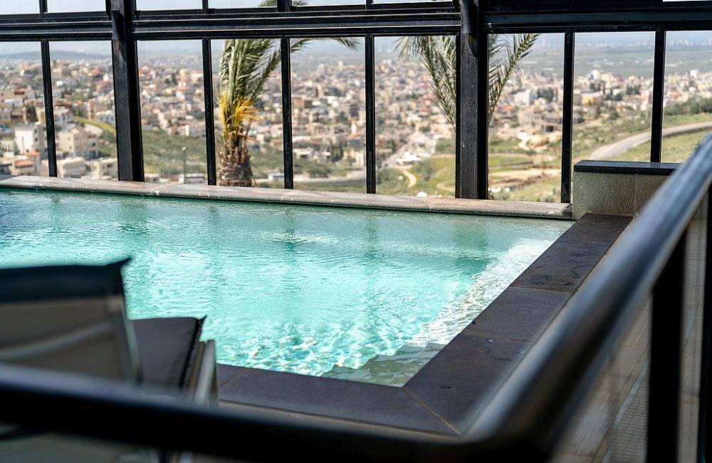 218585 מתחם חיצוני, אחוזת נוף ים, וילה  בירכא וילות - Vila 4 U