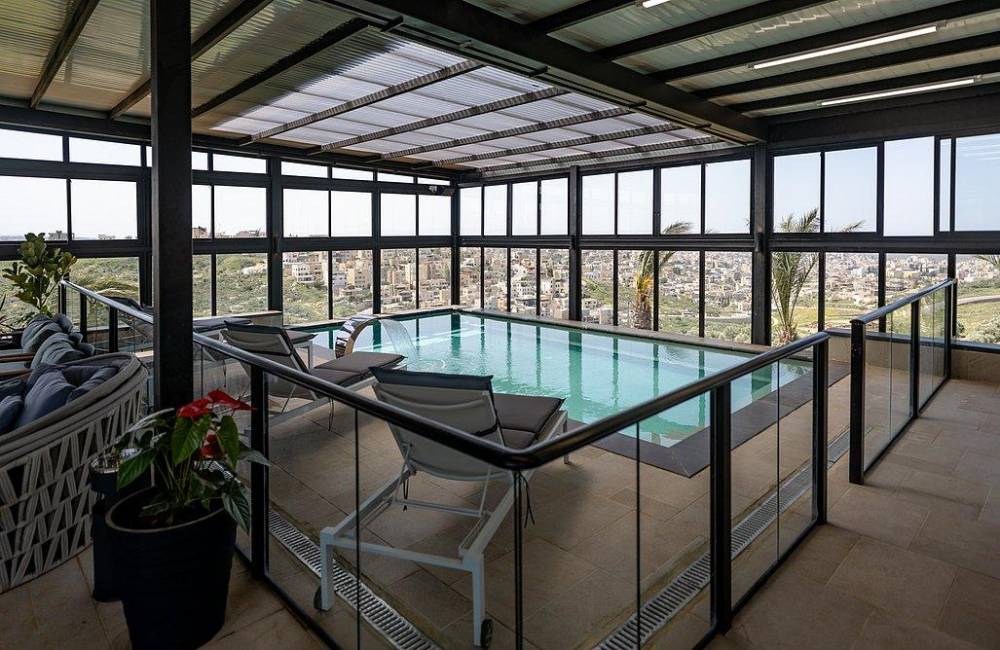 218588 מתחם חיצוני, אחוזת נוף ים, וילה  בירכא וילות - Vila 4 U