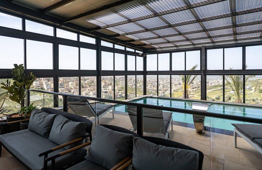 218598 מתחם חיצוני, אחוזת נוף ים, וילה  בירכא וילות - Vila 4 U