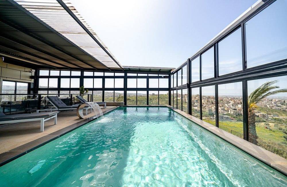 218603 מתחם חיצוני, אחוזת נוף ים, וילה  בירכא וילות - Vila 4 U