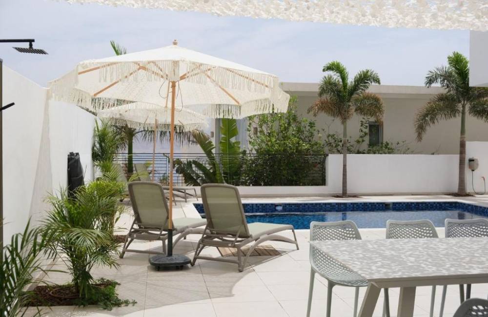 219422 המתחם החיצוני, וילה הרמוניה בלבן - Villa White Harmony, וילה  באילת וילות - Vila 4 U