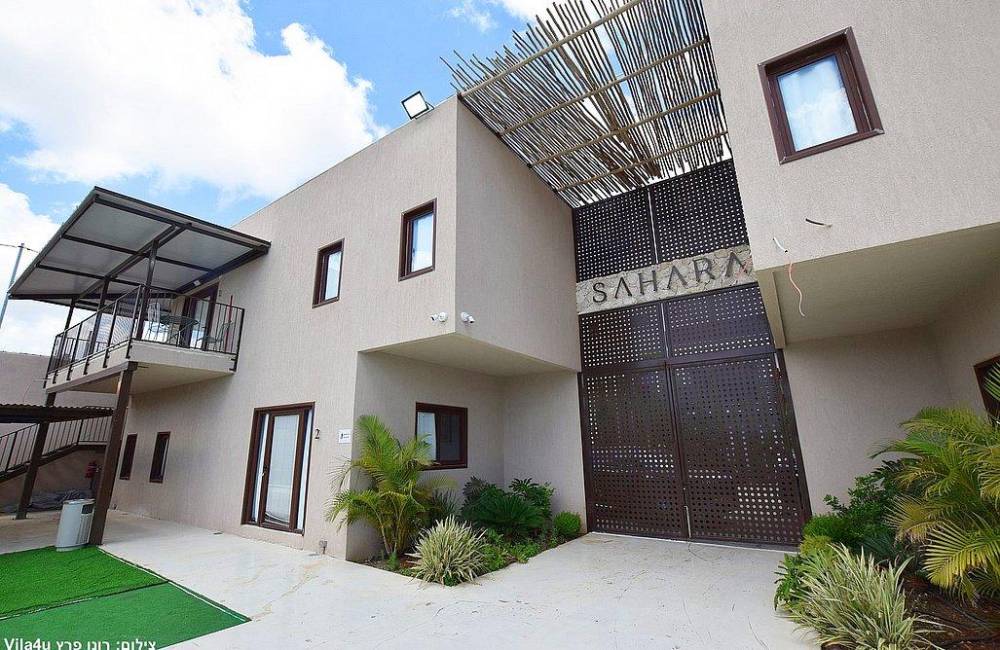 225202 מתחם החצר והבריכה, סהרה ריזורט - Sahara resort, וילה  בירכא וילות - Vila 4 U