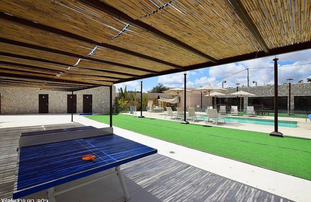 225212 מתחם החצר והבריכה, סהרה ריזורט - Sahara resort, וילה  בירכא וילות - Vila 4 U