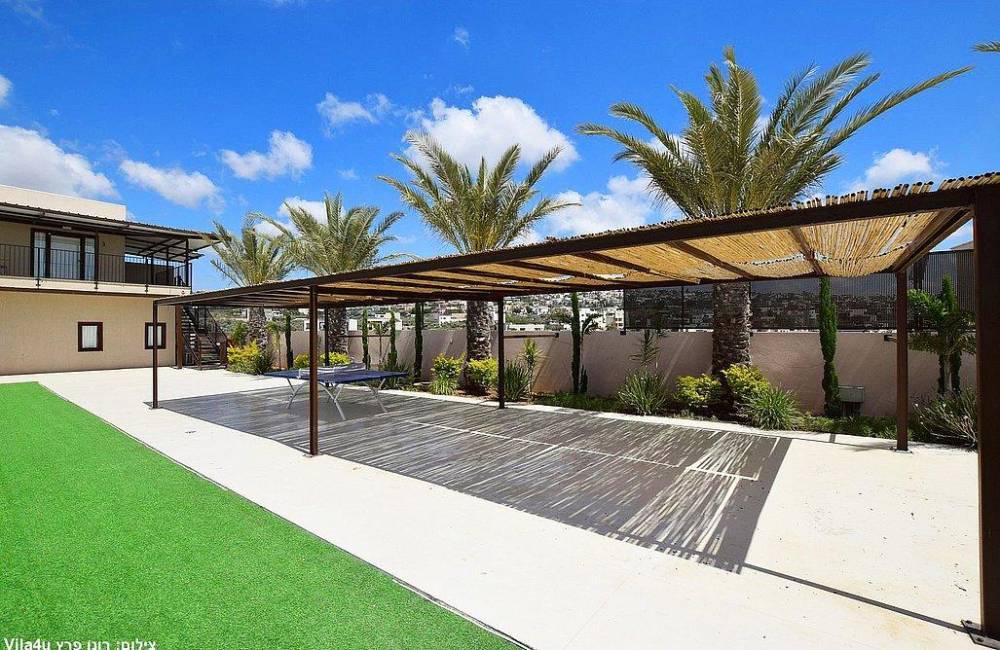 225218 מתחם החצר והבריכה, סהרה ריזורט - Sahara resort, וילה  בירכא וילות - Vila 4 U