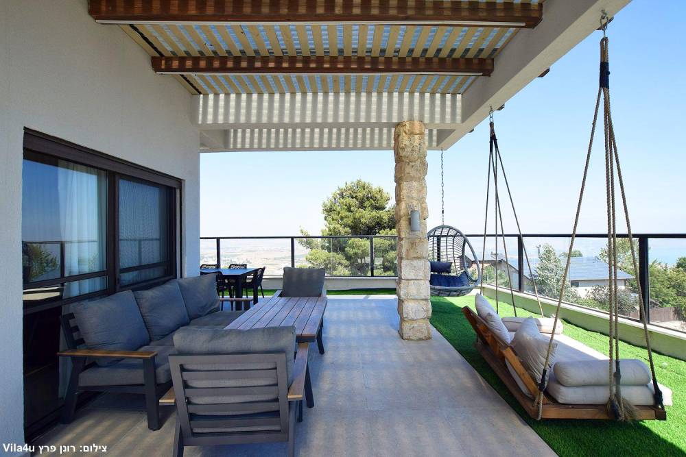 225811 המתחם החיצוני, וילה נוף כנרת - Villa Nofe Kinneret, וילה  בנוף כנרת וילות - Vila 4 U